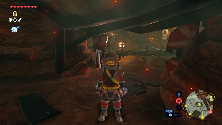 The armor may not look staggering, but it protects from fire - Free the Divine Beasts | Zelda Breath of the Wild walkthrough - Main quests - The Legend of Zelda Breath of the Wild Guide