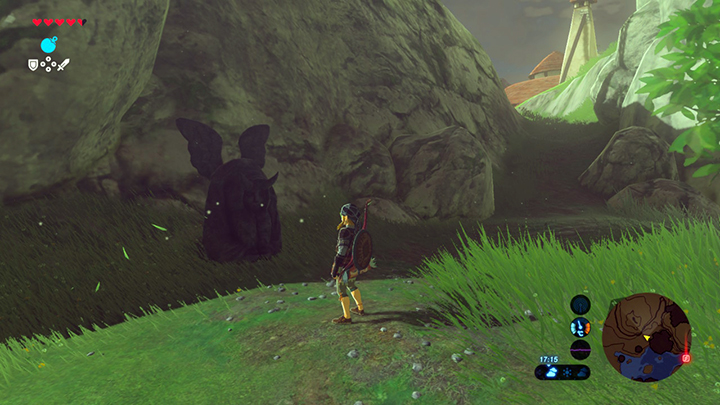 The statue will enable you to exchange your life for stamina and vice versa - Hateno Tower Region in Zelda Breath of the Wild - Side quests - The Legend of Zelda Breath of the Wild Guide