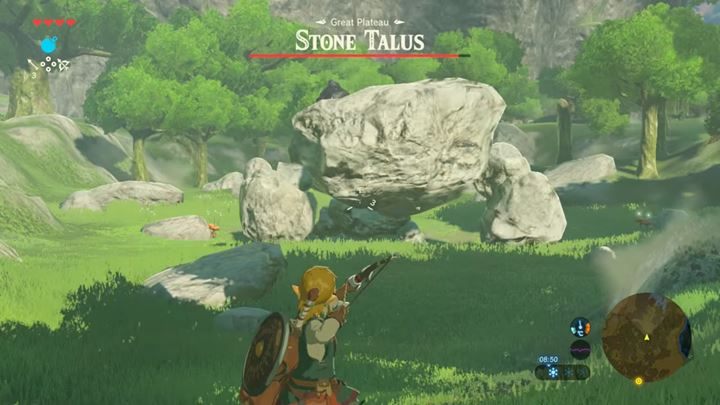 Occurs in such options: Stone Talus, Light Stone Talus, Rare Stone Talus, Ingeno Talus, Frost Talus - Minor bosses in Zelda Breath of the Wild - Bossfights - The Legend of Zelda Breath of the Wild Guide