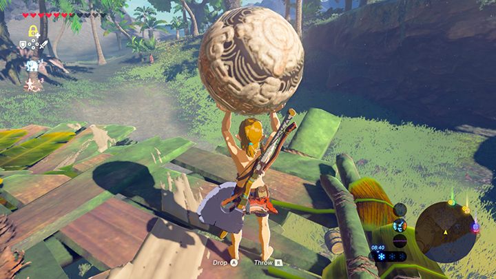Move the sphere into the hole. - All Shrines in Zelda Breath of the Wild - Shrines - The Legend of Zelda Breath of the Wild Guide