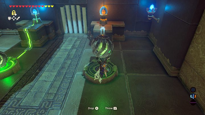 Put the sphere in the right place. - All Shrines in Zelda Breath of the Wild - Shrines - The Legend of Zelda Breath of the Wild Guide