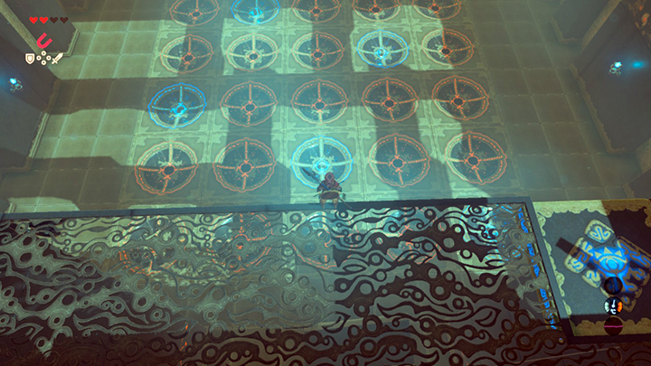 Place the spheres in this way - Dueling Peaks Tower | Shrines in Zelda Breath of the Wild - Shrines - The Legend of Zelda Breath of the Wild Guide