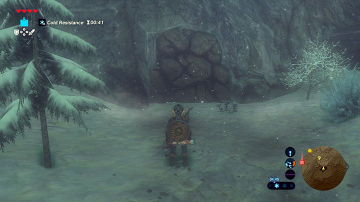 Destroy the wall with a bomb - Hateno Tower | Shrines in Zelda Breath of the Wild - Shrines - The Legend of Zelda Breath of the Wild Guide